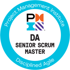 Disciplined Agile Senior Scrum Master (DASSM) badge