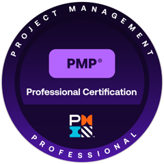 Project Management Professional (PMP) badge